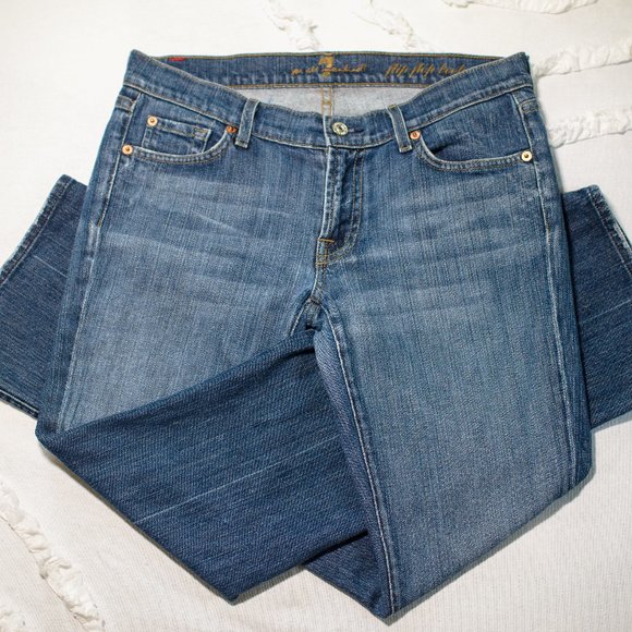 7 For All Mankind Denim - 7 For All Mankind Flip Flop Bootcut Jeans